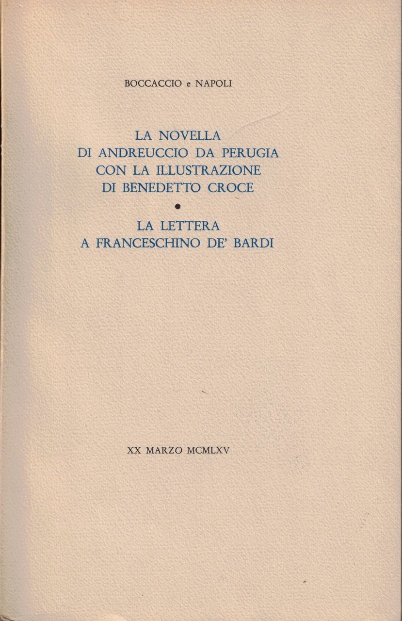 LA NOVELLA DI ANDREUCCIO DA PERUGIA CON LA ILLUSTRAZIONE DI … | Immagine principale