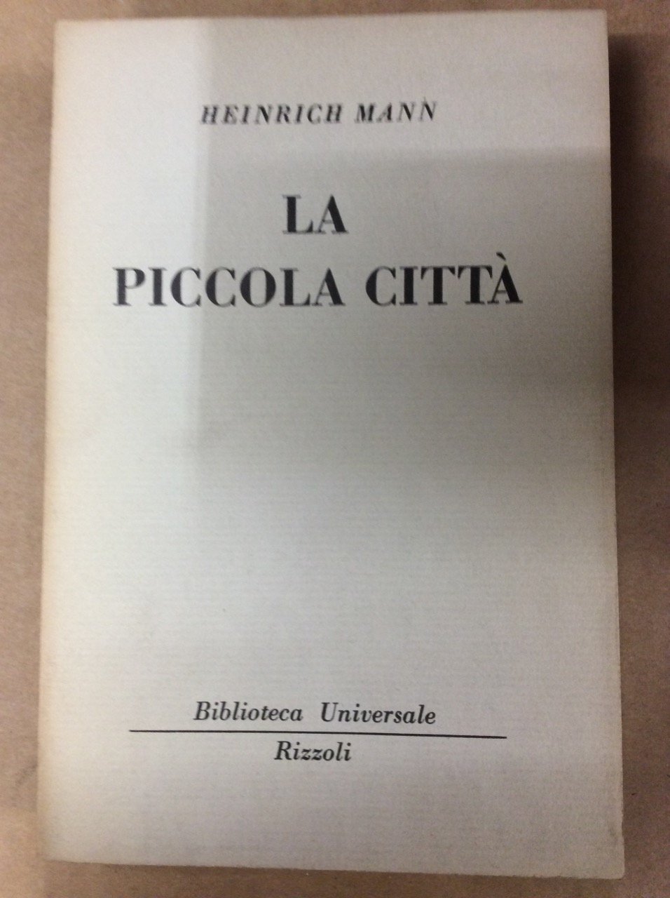 LA PICCOLA CITTA'.