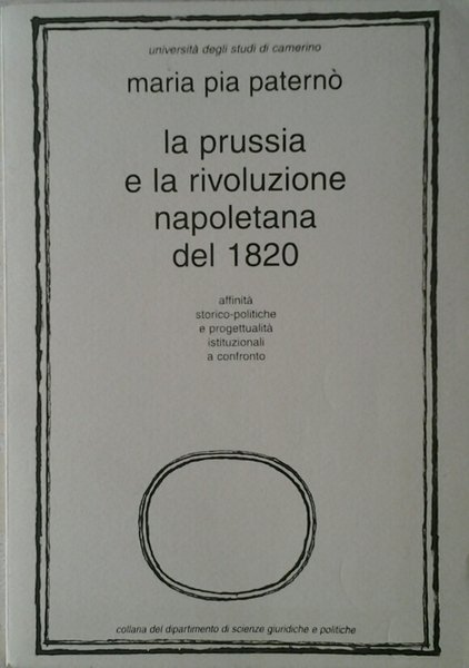 LA PRUSSIA E LA RIVOLUZIONE NAPOLETANA DEL 1820. - Affinità …