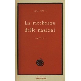 LA RICCHEZZA DELLE NAZIONI, ABBOZZO.