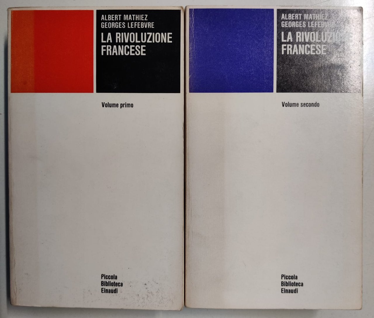 LA RIVOLUZIONE FRANCESE. VOLUME I. VOLUME II. - Traduzioni di …