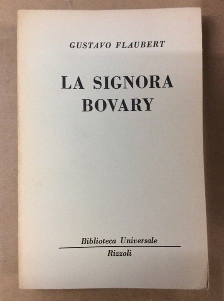 LA SIGNORA BOVARY.