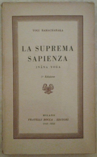 LA SUPREMA SAPIENZA.