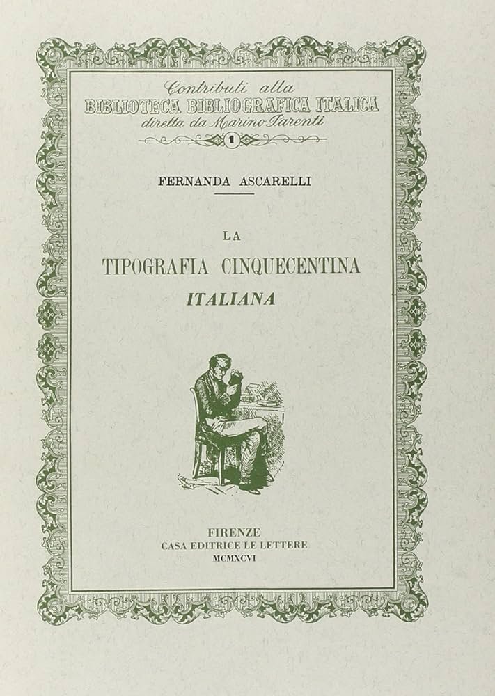 LA TIPOGRAFIA CINQUECENTINA ITALIANA. | Immagine principale