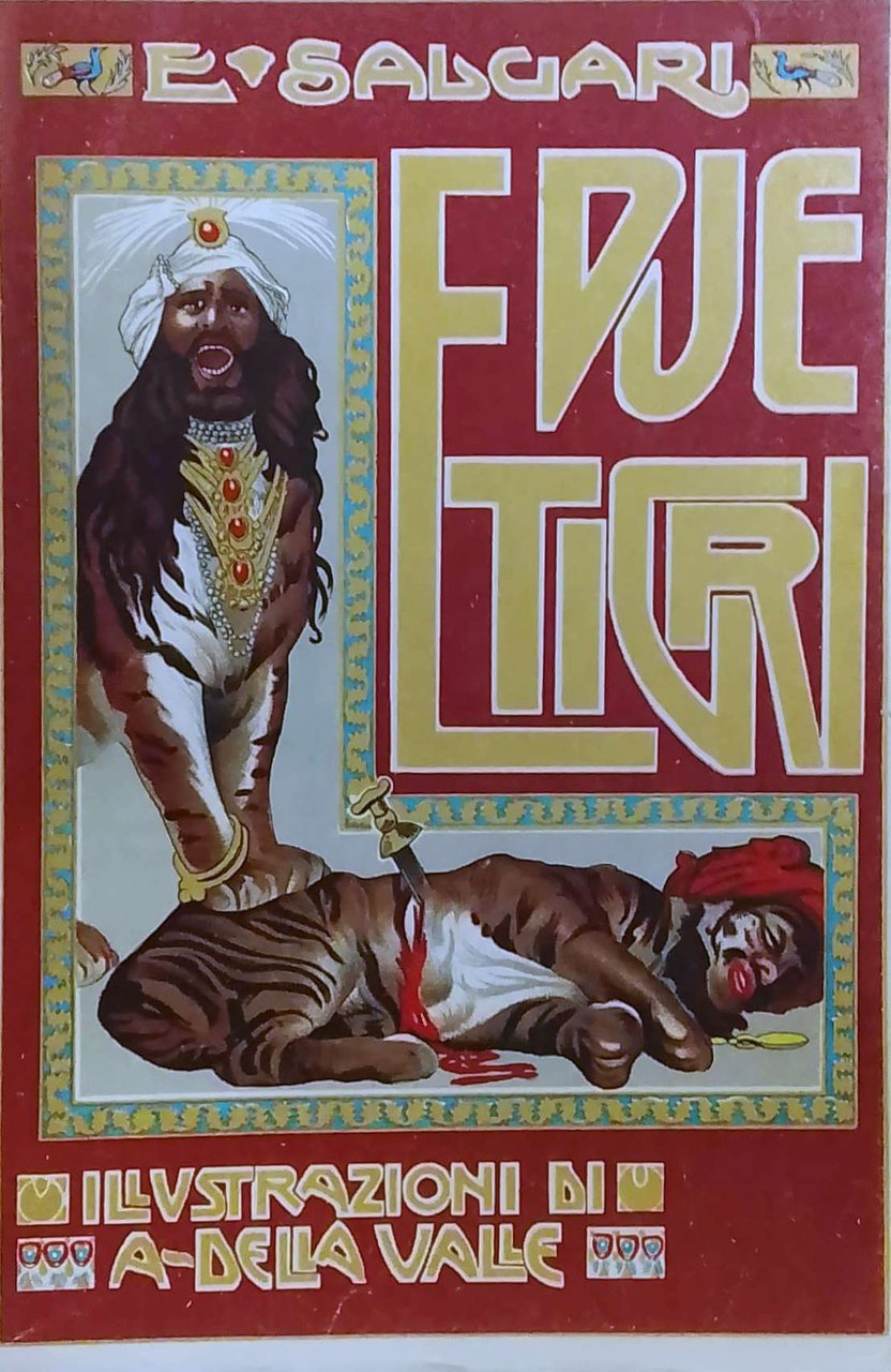 LE DUE TIGRI. - Avventure illustrate da 20 disegni di … | Immagine principale