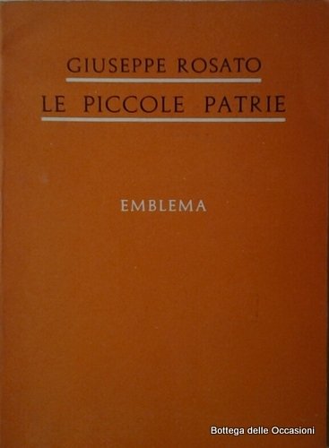 LE PICCOLE PATRIE.