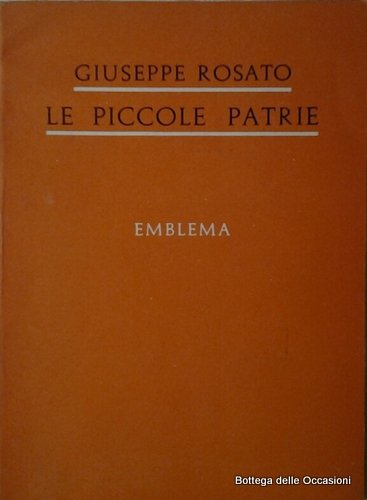 LE PICCOLE PATRIE.