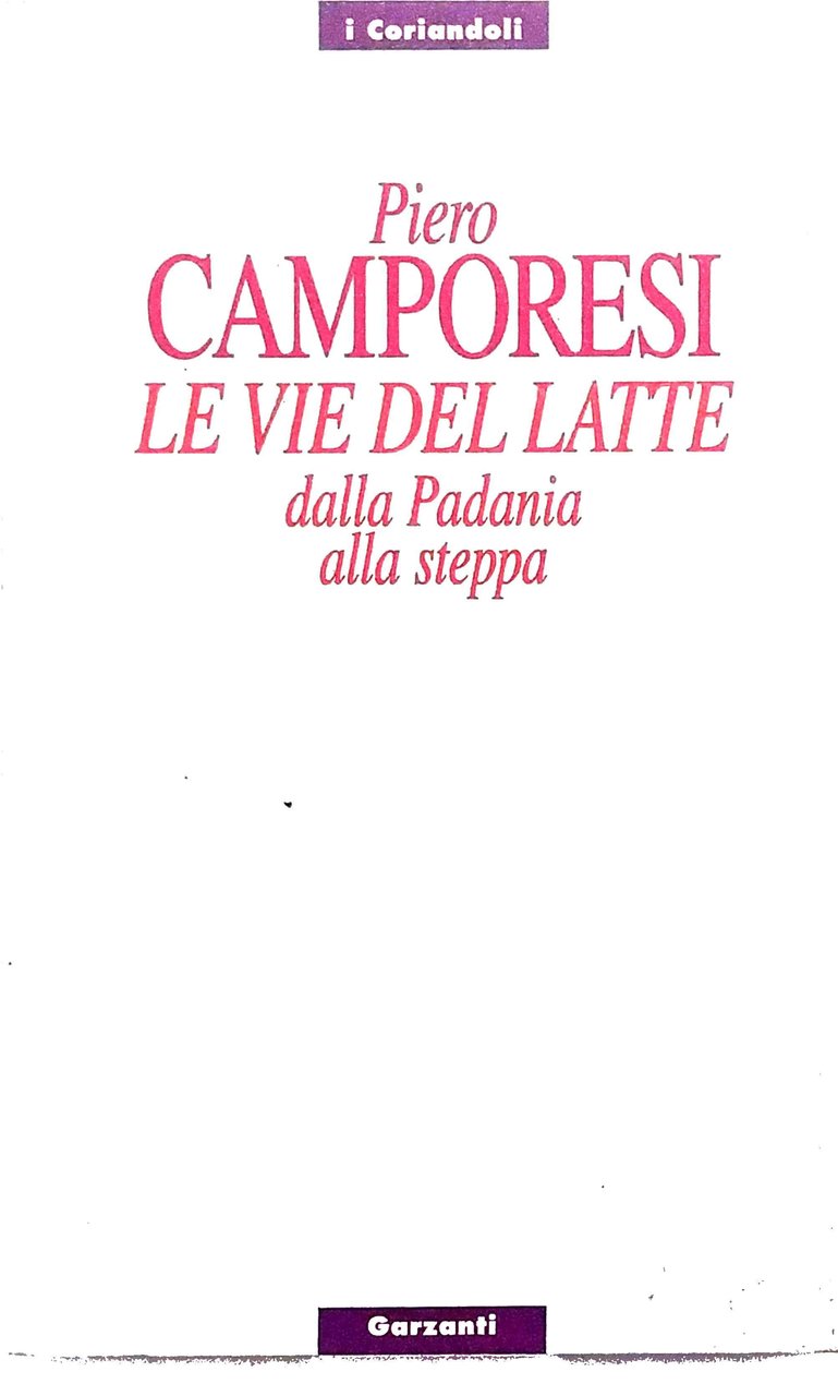 LE VIE DEL LATTE. DALLA PADANIA ALLA STEPPA. | Immagine principale