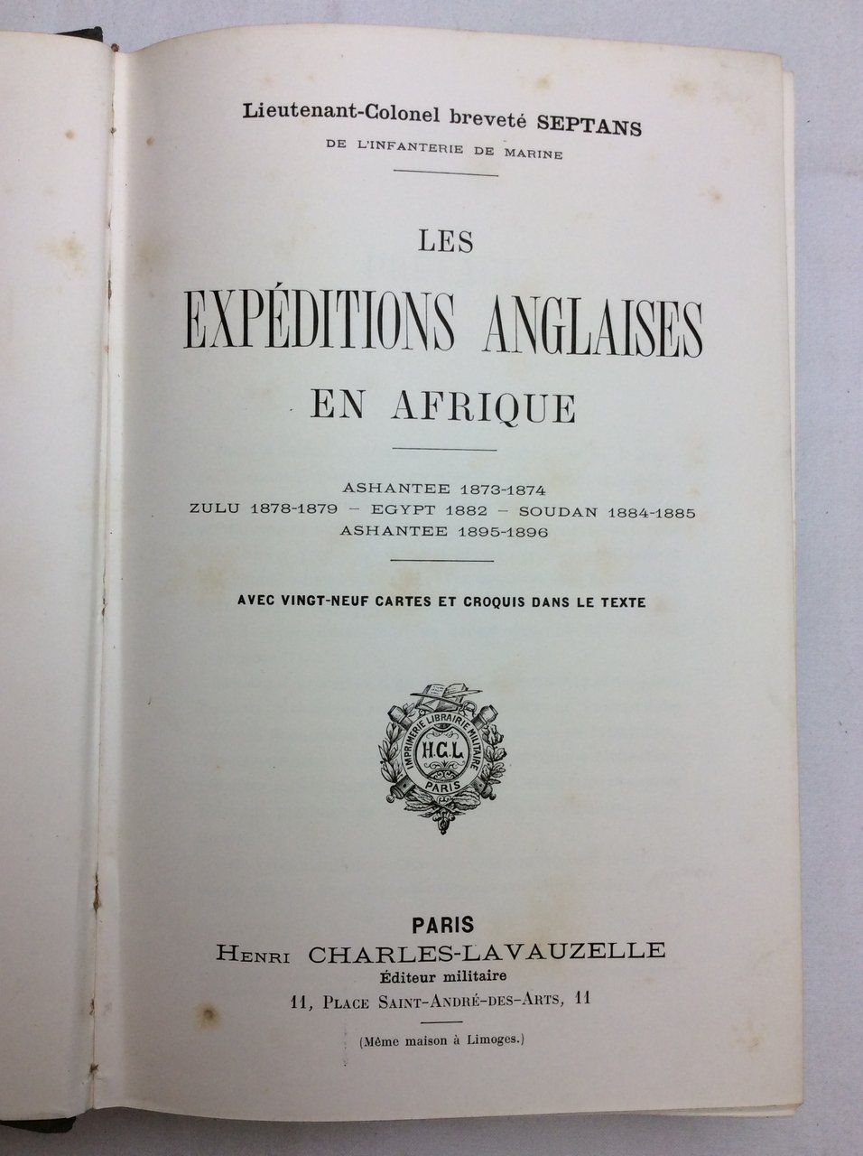 LES EXPEDITIONS ANGLAISES EN AFRIQUE. | Immagine principale
