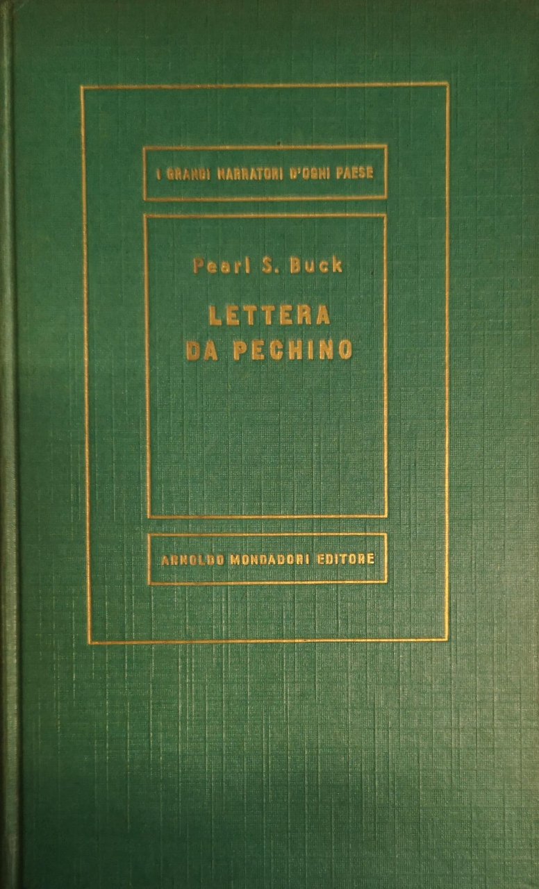 LETTERA DA PECHINO. - Traduzione di Bruno Oddera.
