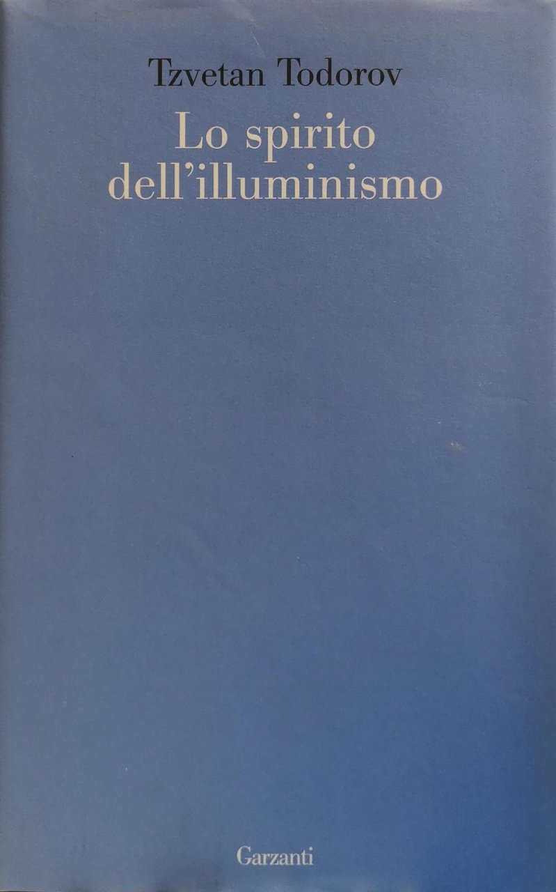 LO SPIRITO DELL'ILLUMINISMO.