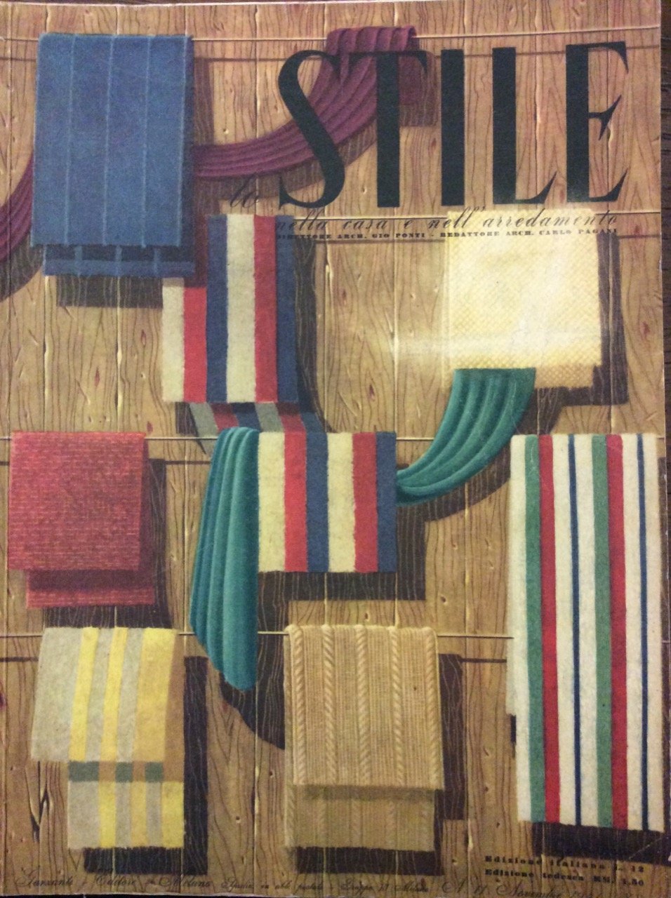 LO STILE. N. 11 - NOVEMBRE 1941. - Nella casa … | Immagine principale