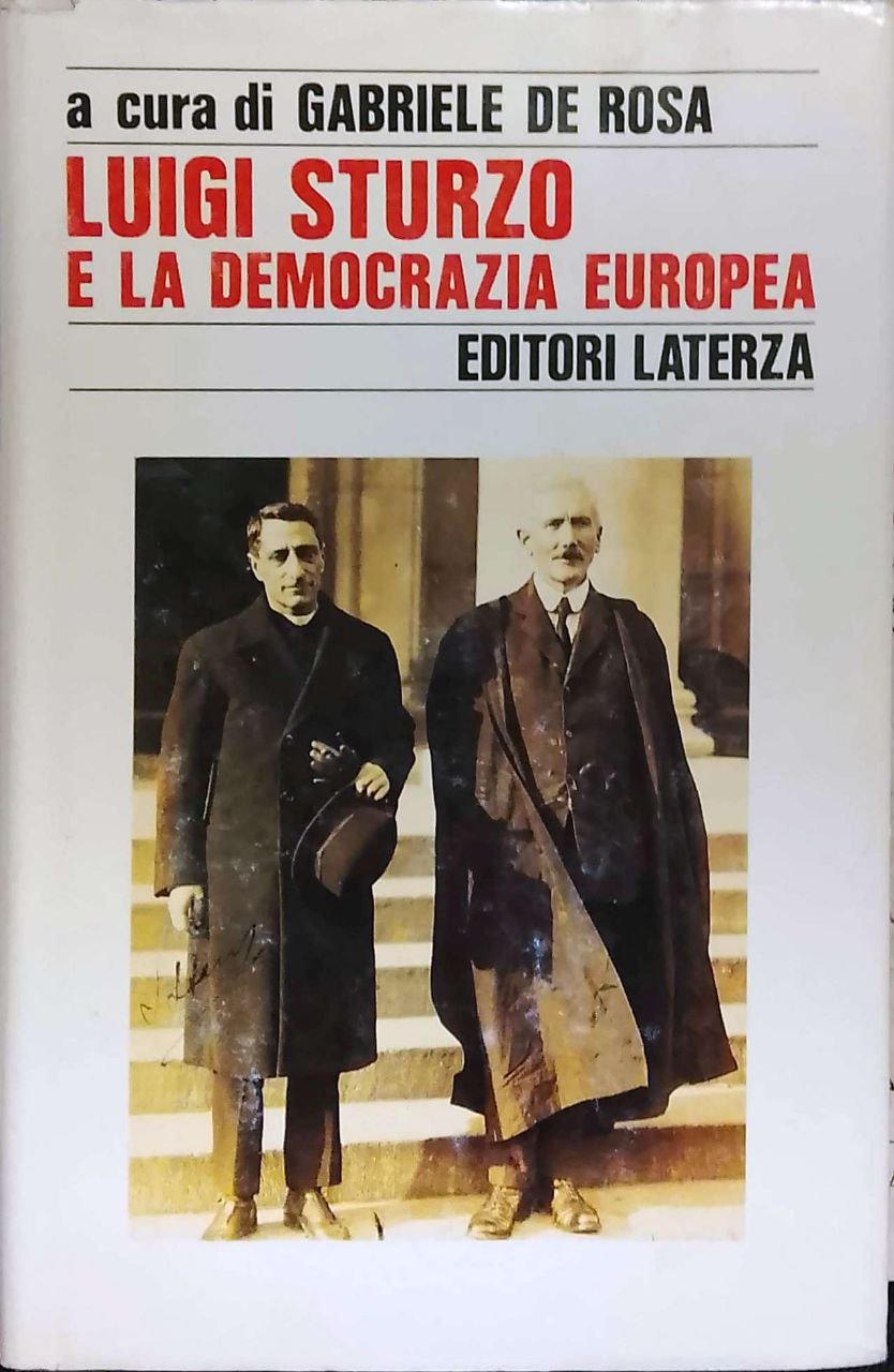 LUIGI STURZO E LA DEMOCRAZIA EUROPEA. | Immagine principale