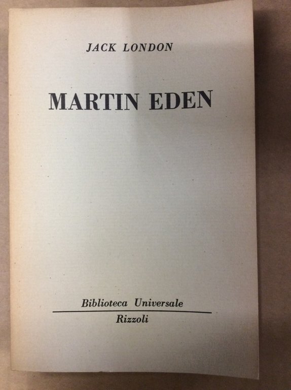 MARTIN EDEN.