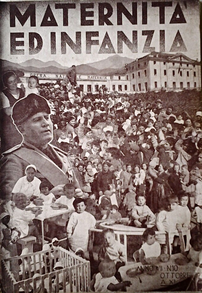 MATERNITA' ED INFANZIA. ANNO VII NUMERO 10. OTTOBRE 1932. | Immagine principale