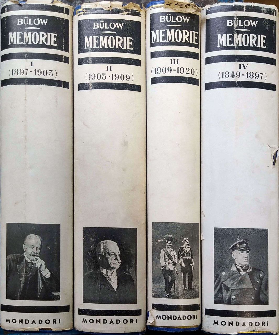 MEMORIE. 4 Volumi. | Immagine principale