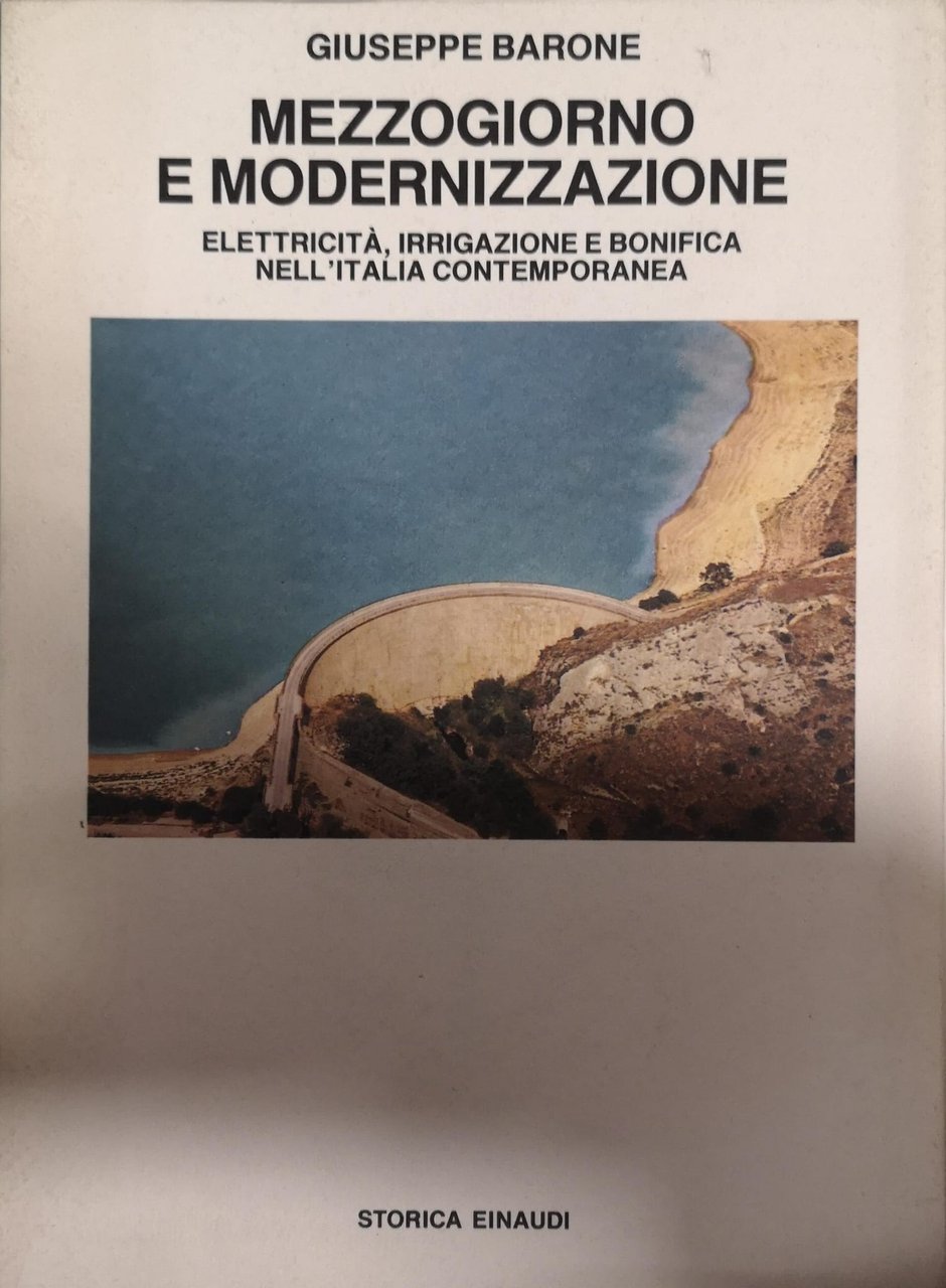 MEZZOGIORNO E MODERNIZZAZIONE : ELETTRICITA', IRRIGAZIONE E BONIFICA NELL'ITALIA CONTEMPORANEA.