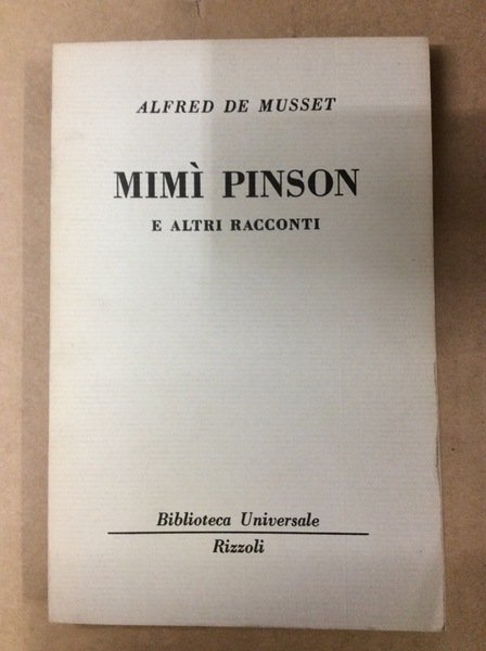 MIMI' PINSON E ALTRI RACCONTI.