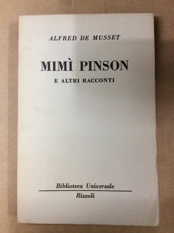 MIMI' PINSON E ALTRI RACCONTI.
