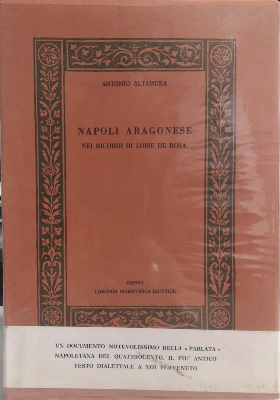 NAPOLI ARAGONESE. - Nei ricordi di Loise De Rosa.