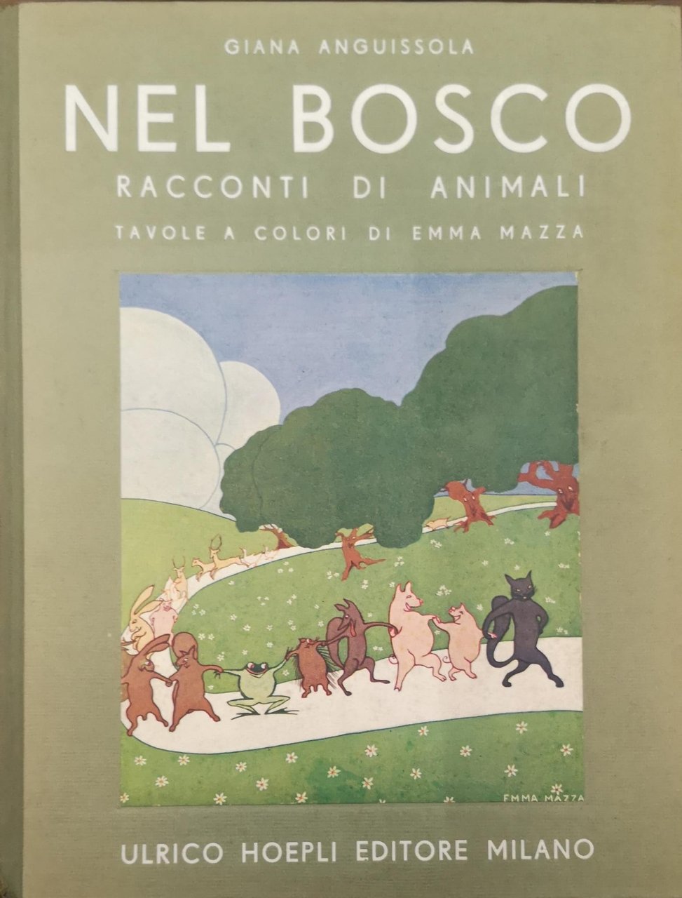 NEL BOSCO. - Racconti di animali. Illustrazioni di Emma Mazza. | Immagine principale