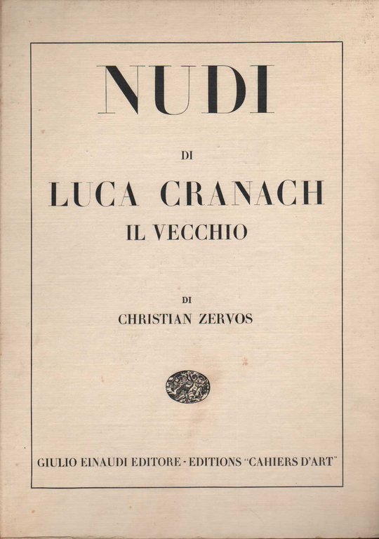 NUDI DI LUCA CRANACH IL VECCHIO.