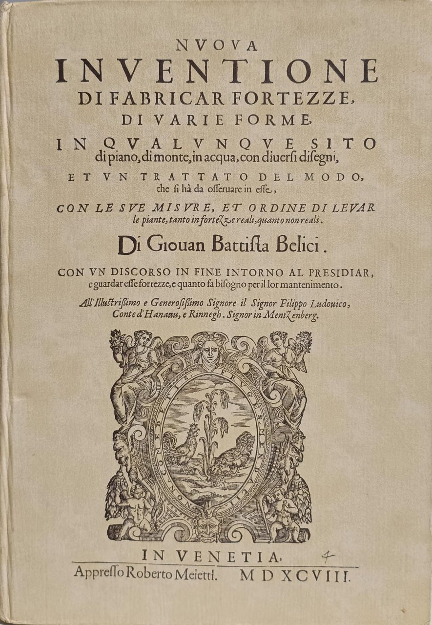 NUOVA INVENTIONE DI FABRICAR FORTEZZE, DI VARIE FORME IN QUALUNQUE … | Immagine principale