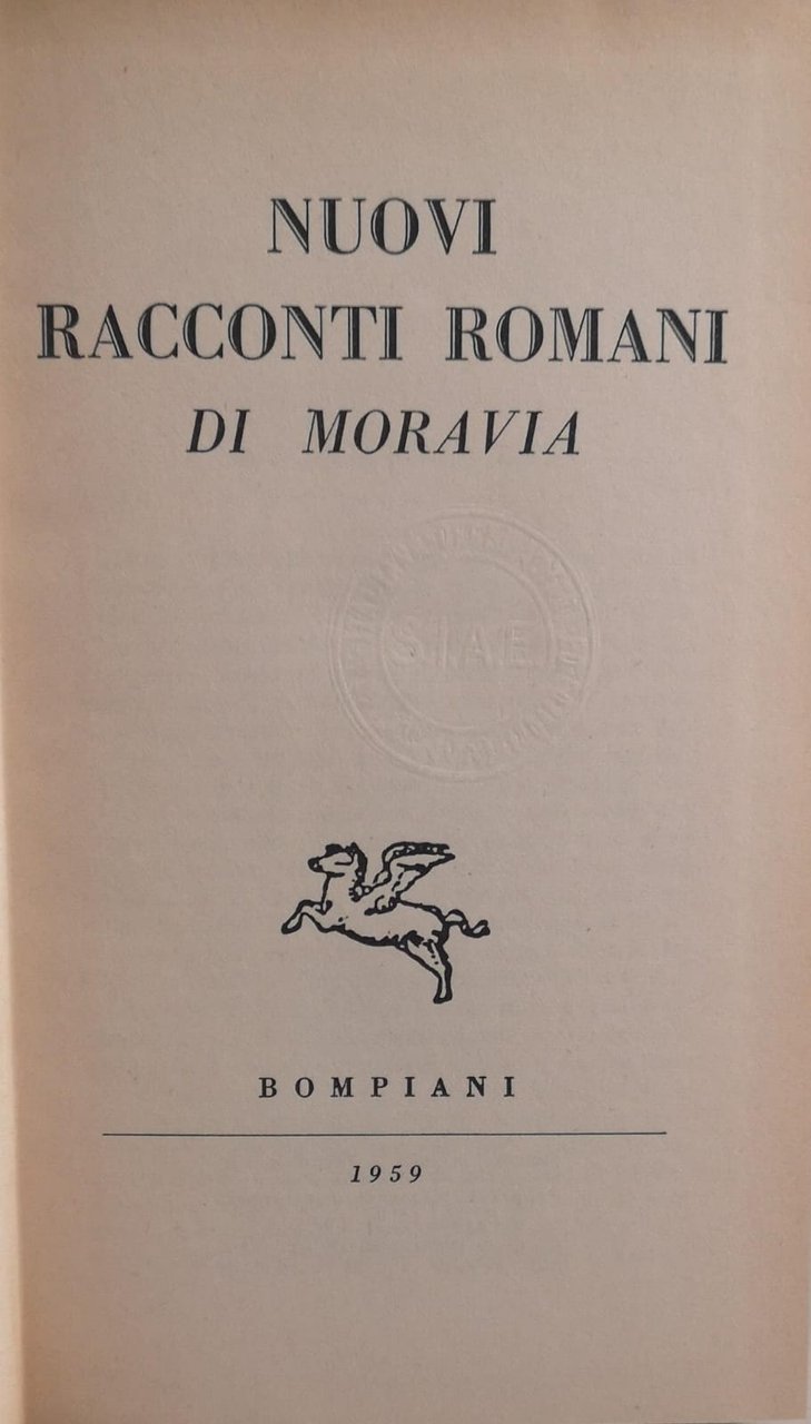 NUOVI RACCONTI ROMANI. | Immagine principale