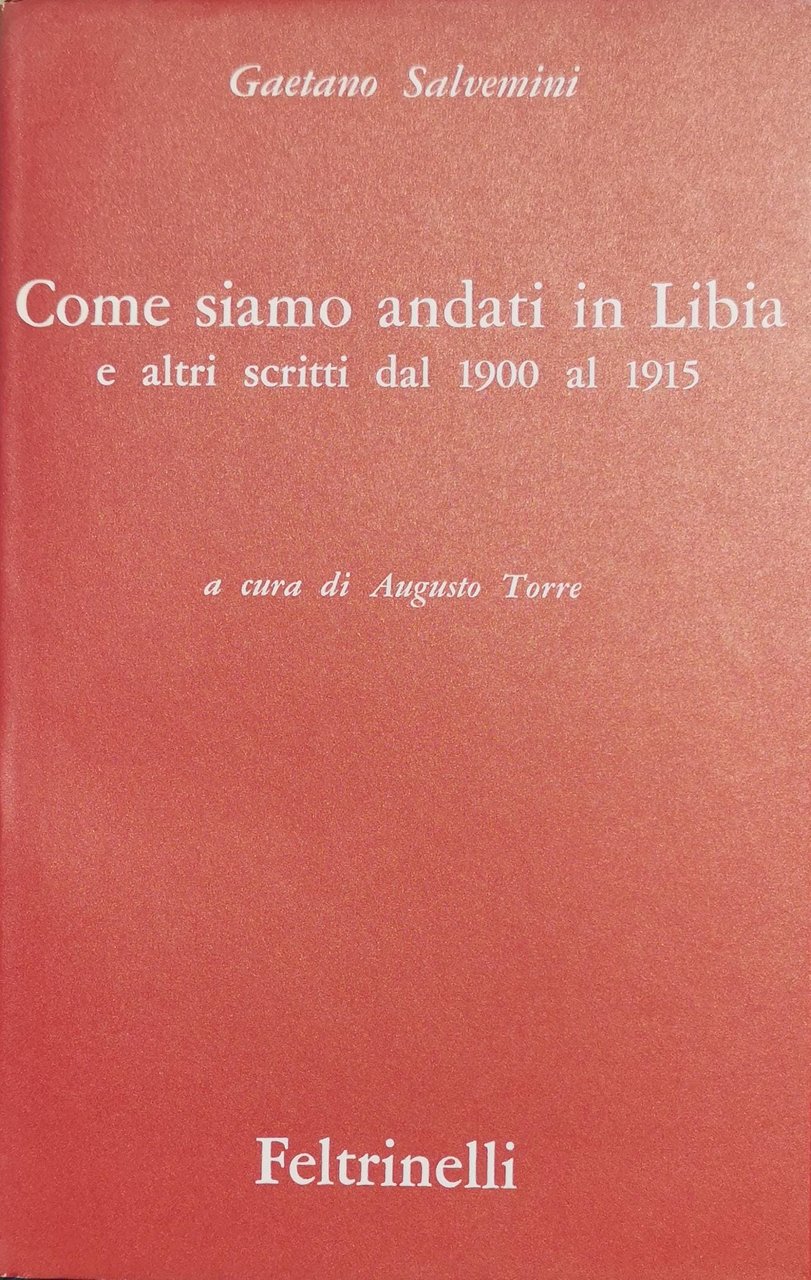 OPERE. 3. Scritti di politica estera. Volume I. COME SIAMO …