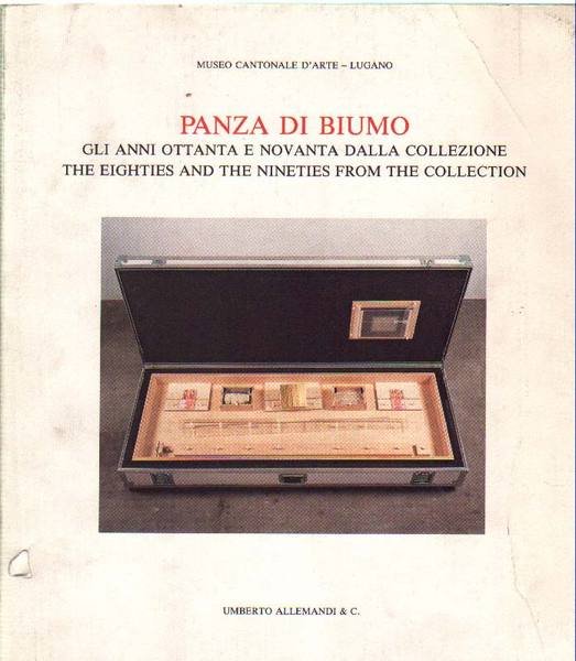 PANZA DI BIUMO. - Gli anni Ottanta e Novanta dalla …