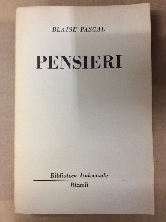 PENSIERI.