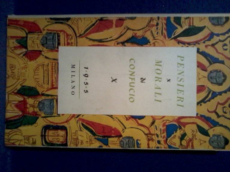 PENSIERI MORALI DI CONFUCIO.