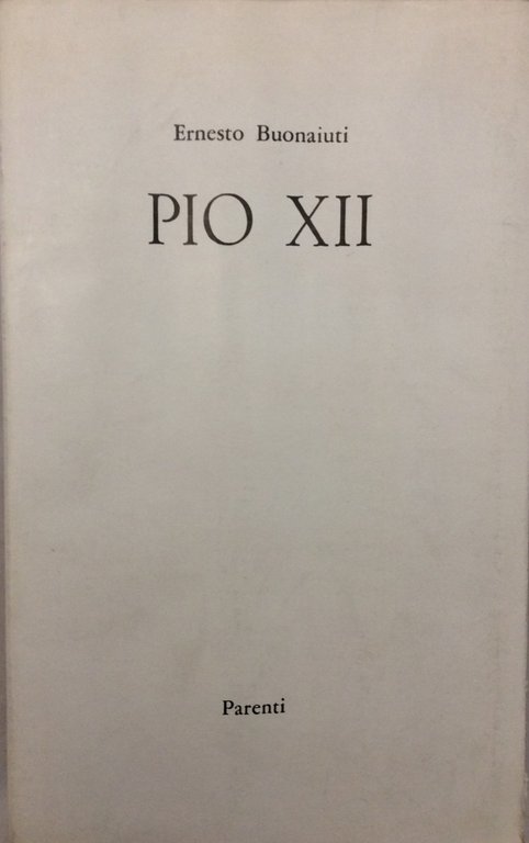 PIO XII.