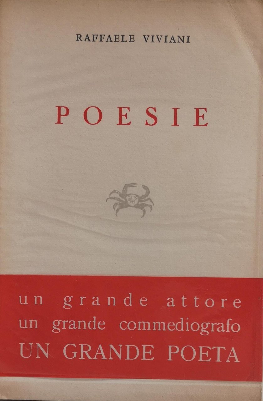 POESIE. - A cura di Vasco Pratolini e Paolo Ricci. | Immagine principale