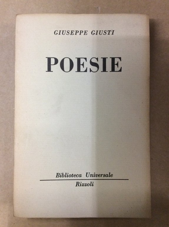 POESIE.