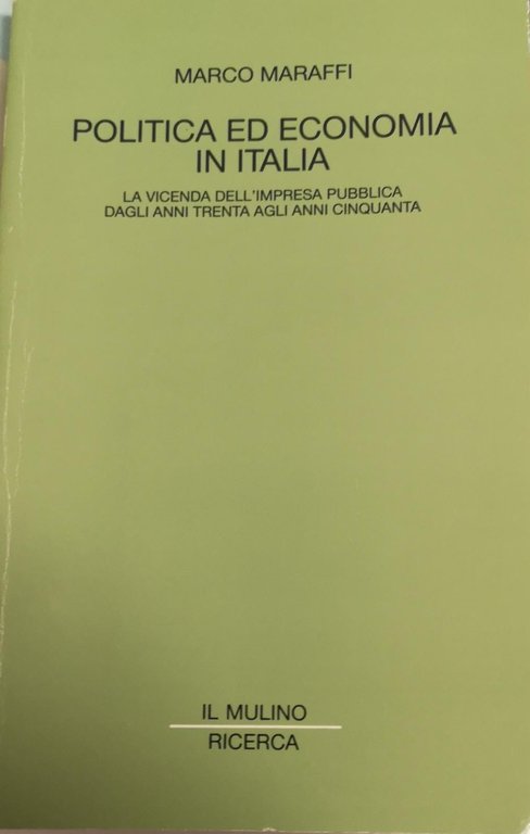 POLITICA ED ECONOMIA IN ITALIA. LA VICENDA DELL'IMPRESA PUBBLICA DAGLI … | Immagine Gallery 2