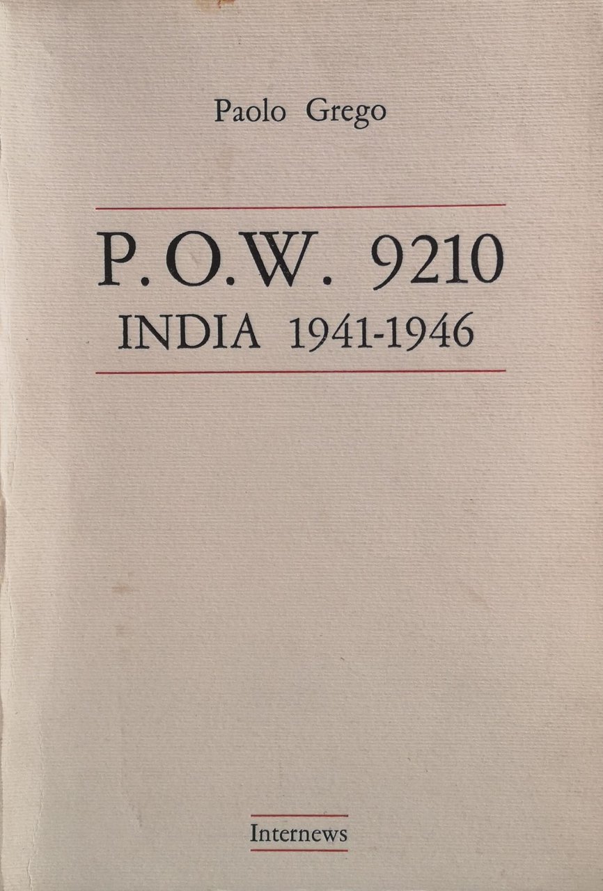 POW 9210. INDIA 1941-1946. | Immagine principale