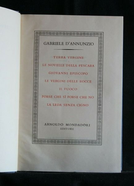 PROSE DI ROMANZI. Volume II.