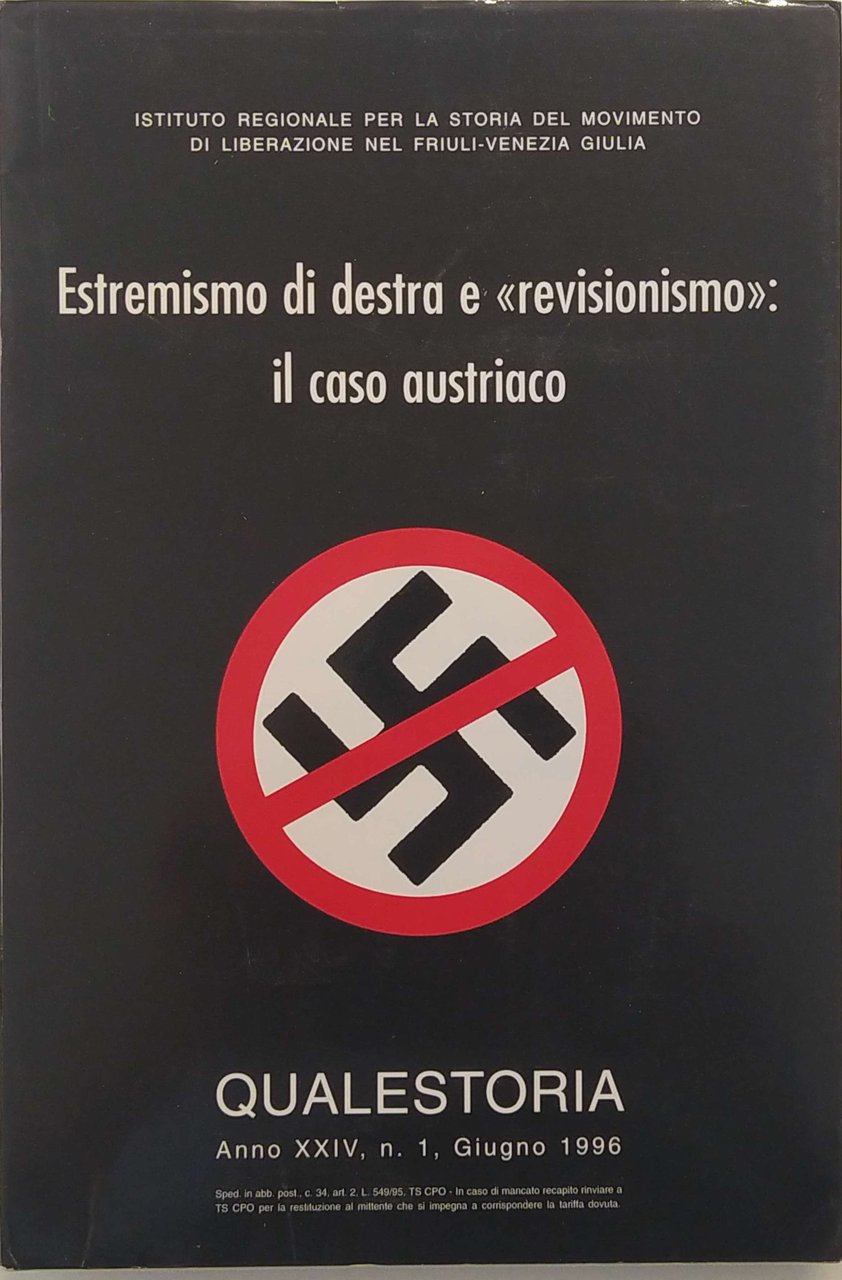 QUALESTORIA : ESTREMISMO DI DESTRA E REVISIONISMO: IL CASO AUSTRIACO. | Immagine principale