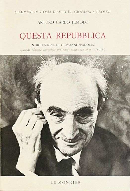 QUESTA REPUBBLICA : DAL '68 ALLA CRISI MORALE. - Con …