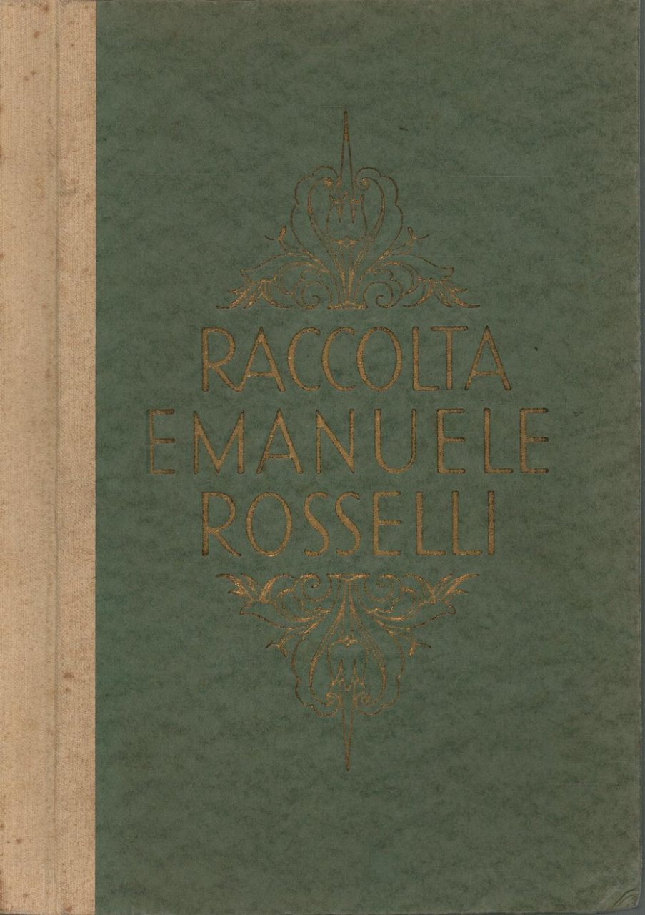 RACCOLTA EMANUELE ROSSELLI. - Di Viareggio. | Immagine principale
