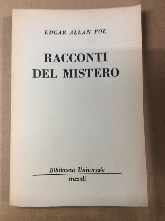 RACCONTI DEL MISTERO.