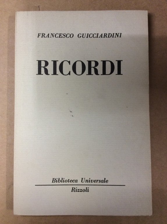 RICORDI.