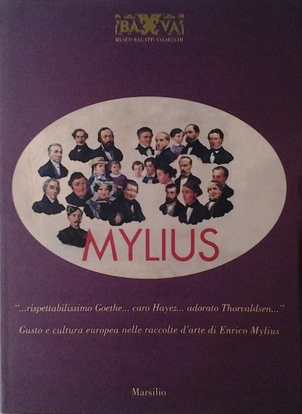 ... RISPETTABILISSIMO GOETHE... CARO HAYEZ... ADORATO THORVALDSEN... GUSTO E CULTURA …