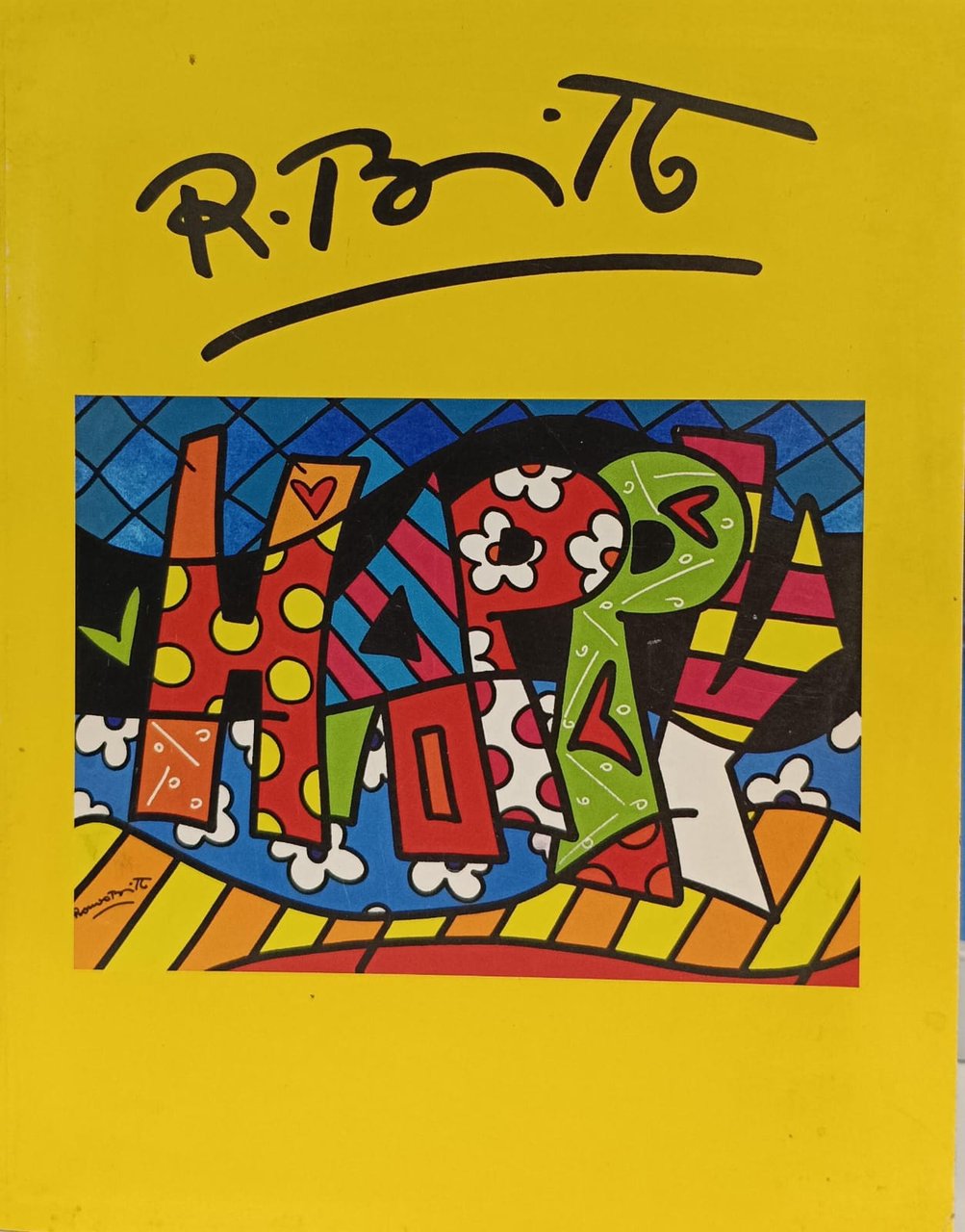 ROMERO BRITTO. HAPPY.