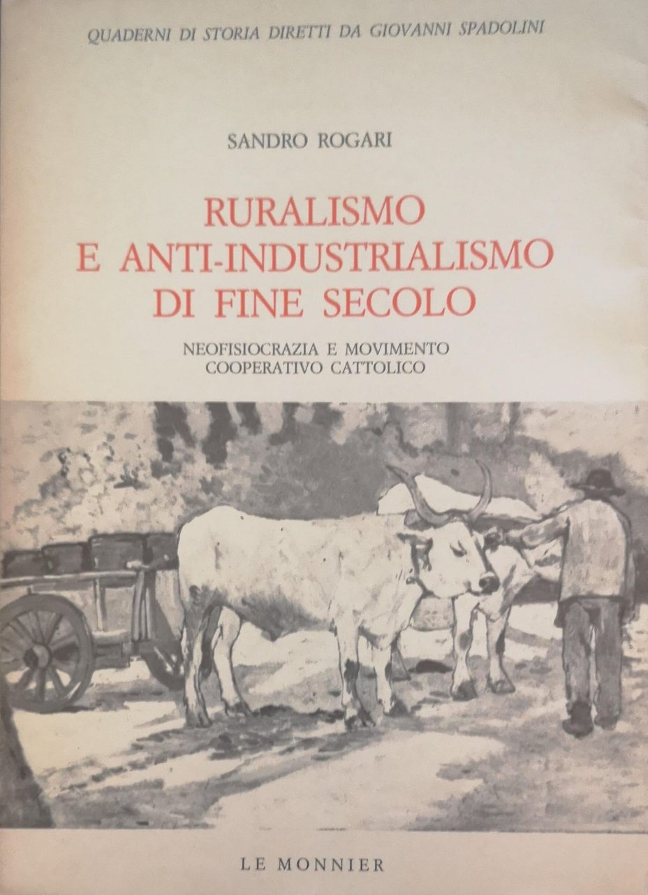 RURALISMO E ANTI-INDUSTRIALISMO DI FINE SECOLO : NEOFISIOCRAZIA E MOVIMENTO …