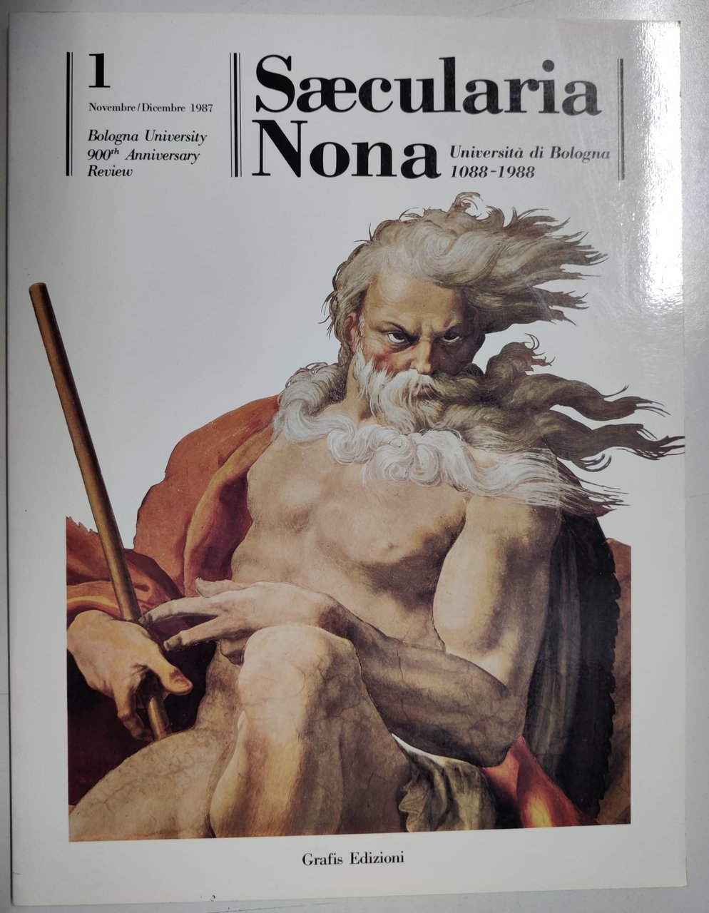 SAECULARIA NONA. - Università di Bologna, 1088-1988. Bimestrale, Numero 1, …