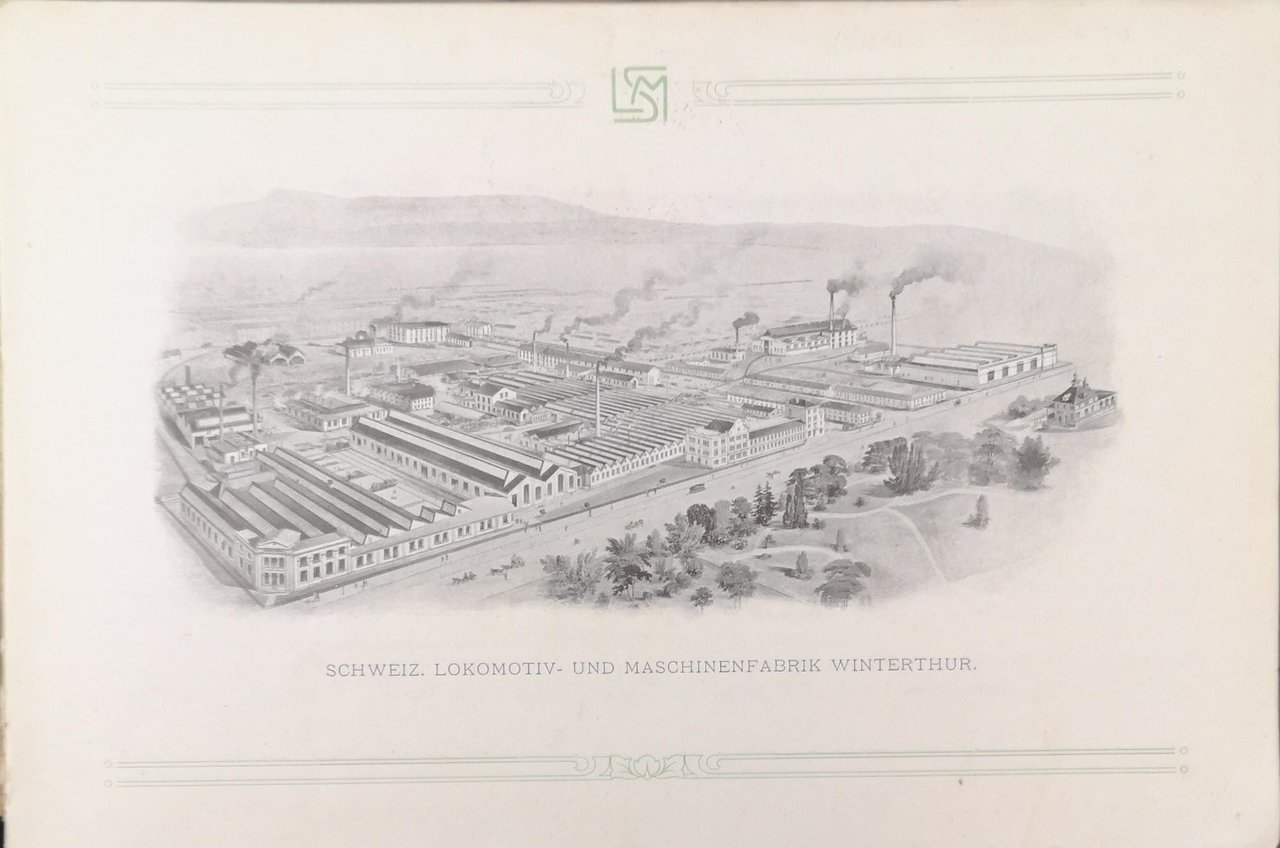 SCHWEIZERISCHE LOCOMOTIV- & MASCHINENFABRIK WINTERTHUR. | Immagine principale