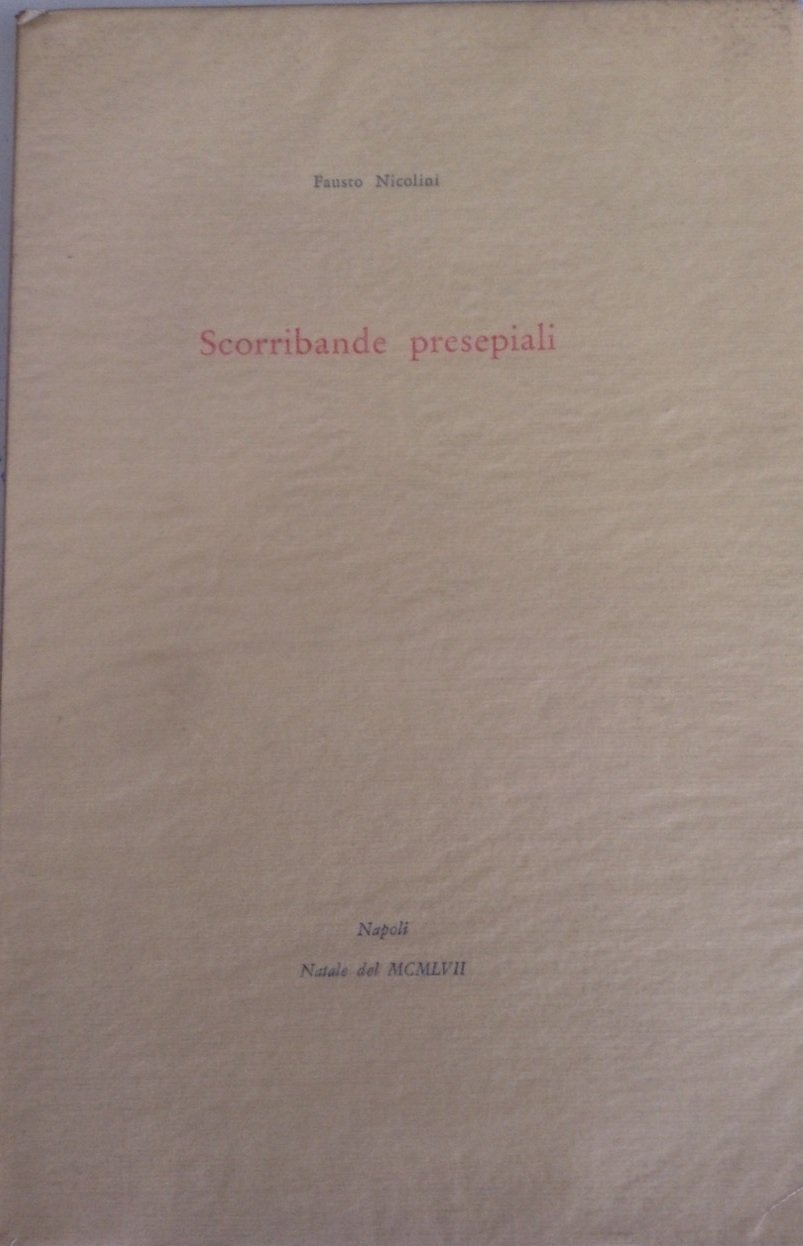 SCORRIBANDE PRESEPIALI.