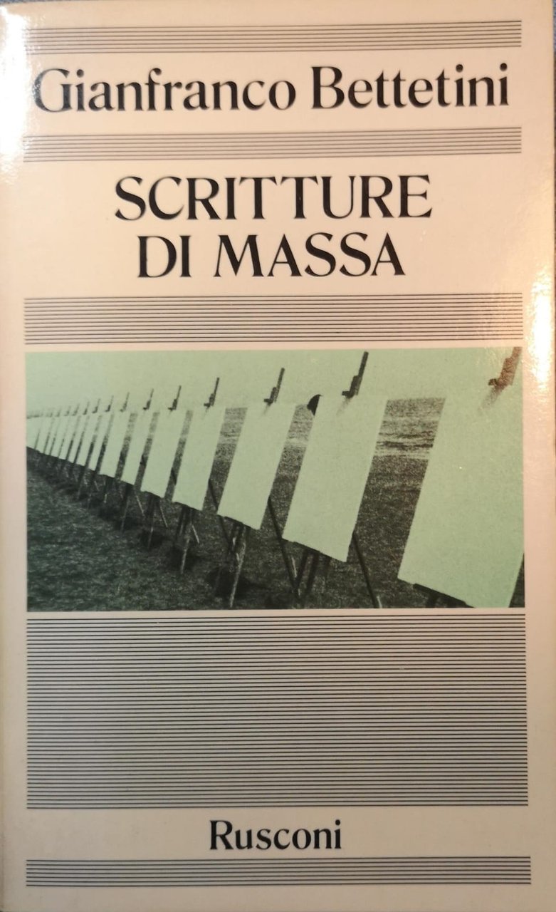 SCRITTURE DI MASSA. | Immagine principale